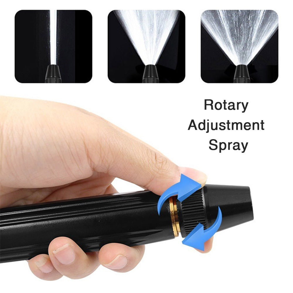 High Pressure Adjustable Garden Hose Spray Nozzle – Rotary Water Spray Gun for Car Wash, Lawn & Plant Watering